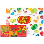 Подарочная коробка конфеты Jelly Belly 50 вкусов 600 гр. + Bean Boozled Flaming Five 100 гр. (2 шт - изображение