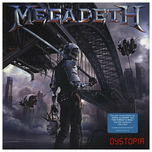 Виниловая пластинка Megadeth / Dystopia (LP) виниловая пластинка caliban dystopia lp