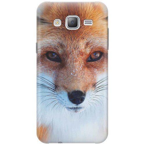 фото Силиконовый чехол на samsung galaxy j5 (2015) / самсунг джей 5 2015 с принтом "спокойный лис gosso