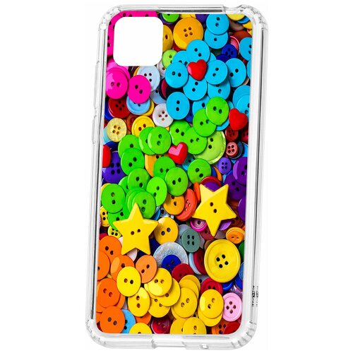 фото Чехол на huawei honor 9s / huawei y5p kruche print пуговки / чехол для huawei / чехол с рисунком / чехол с принтом / чехол для хонор / чехол для хуавей / бампер на хуавей / чехол накладка для хонор / противоударная накладка для honor huawei / защита для honor / защита на huawei / cиликоновый чехол для huawei honor / пластиковый чехол на huawei / защитный чехол для honor / чехольчик / защита телефона / ударопрочный чехол кruче