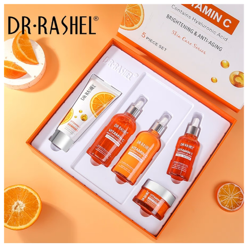 Dr.Rashel / подарочный набор Vitamin C (пена+сывротка+крем для лица+тоник+молочко)