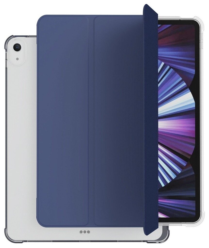 Чехол VLP Чехол vlp для iPad Air 2020 (10.9'') Dual Folio, темно-синий