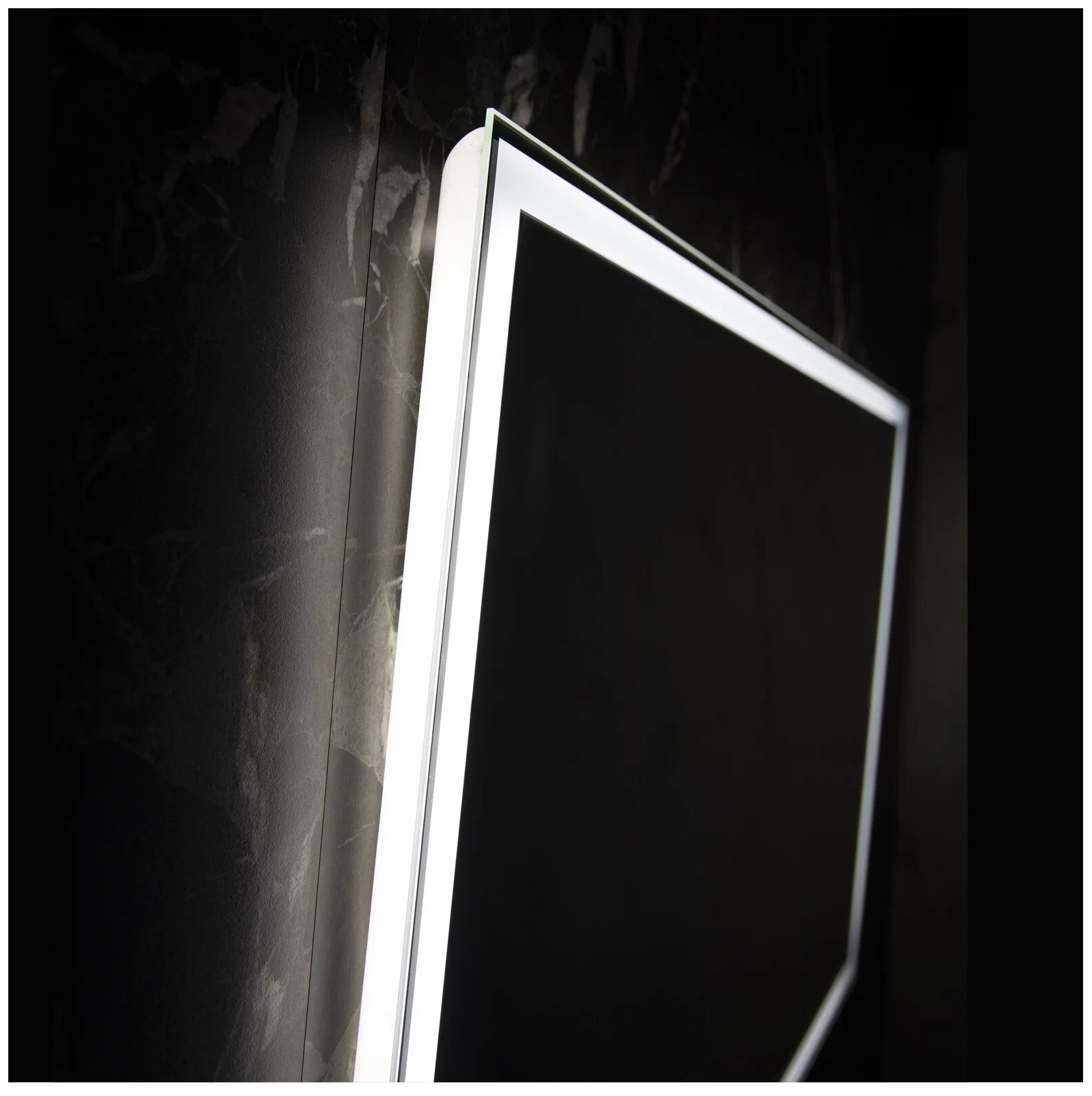 Зеркало La Tezza с LED подсветкой, сенсорный включатель с диммером, IP - 44, 1200х800 (ШВ) арт. LT-Q12080-s - фотография № 17