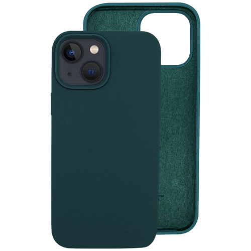 фото Чехол silicone case (с лого) для apple iphone 13 / айфон 13 / накладка / бампер pduspb