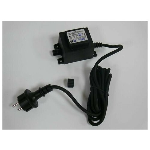 Трансформатор 220V/24V, мощность 9,6W, для гирлянд премиум класс силиконовый провод, BEAUTY LED