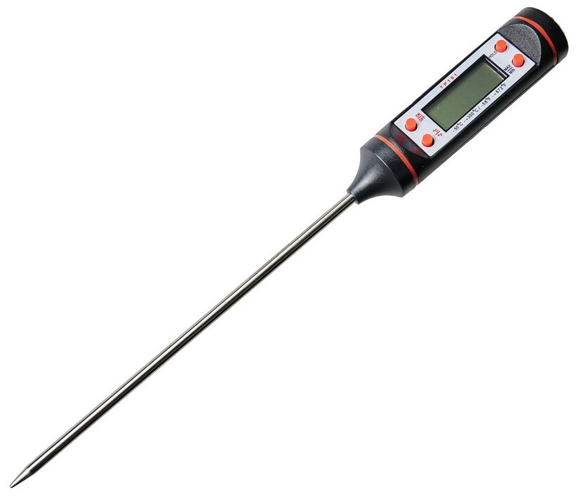 Термометр цифровой со щупом TP-101 длина щупа 150 мм - фотография № 16