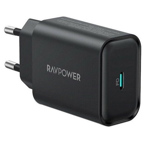Сетевое зарядное устройство RAVPower PD Pioneer 20W, Черный