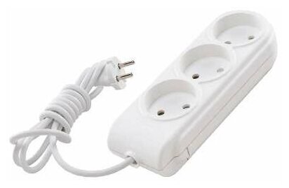 Удлинитель 3х10м без заземл. 10А защ. шторки Makel N3010081 ( 1шт. )