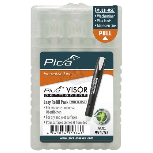 10 pcs reynolds permanent marker black Сменные картриджи для перманентного маркера Pica 991/52