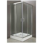 Душевой уголок Belbagno UNO-A-2-95-P-Cr - изображение