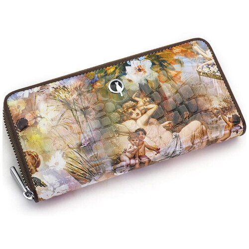 фото Женский кожаный кошелек на молнии sergio valentini св 8149-2023/а