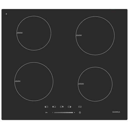 индукционная варочная поверхность darina pl ei313 b черный Индукционная варочная панель DARINA 5P EI313 B, черный