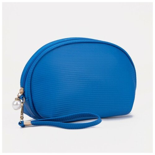 фото Косметичка на молнии, цвет васильковый нет бренда