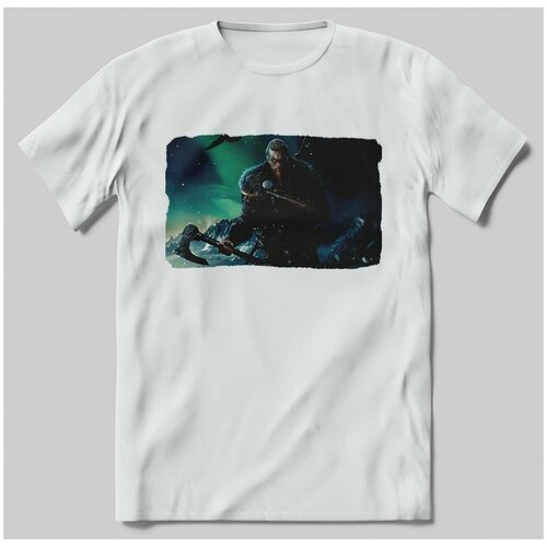 фото Футболка с принтом assassins creed valhalla - 20 brut-shop