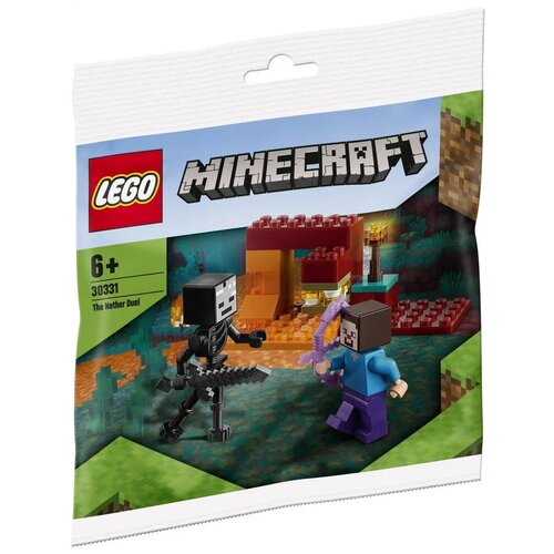 Lego 30331 Minecraft The Nether Duel конструктор lego minecraft the nether bastion 21185