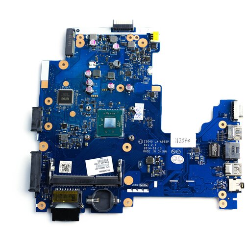 Материнская плата HP 240 G3 14-R N2840 SR1YJ DDR3 ZS040 LA-A995P 497500₽