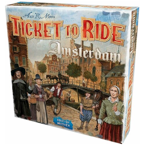 Настольная игра Days of Wonder - Ticket to Ride: Amsterdam - на английском языке
