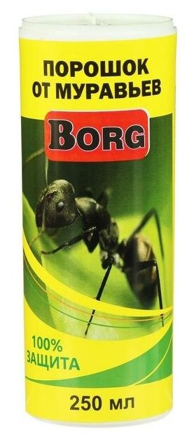 Порошок против муравьёв Borg 250мл - фотография № 4