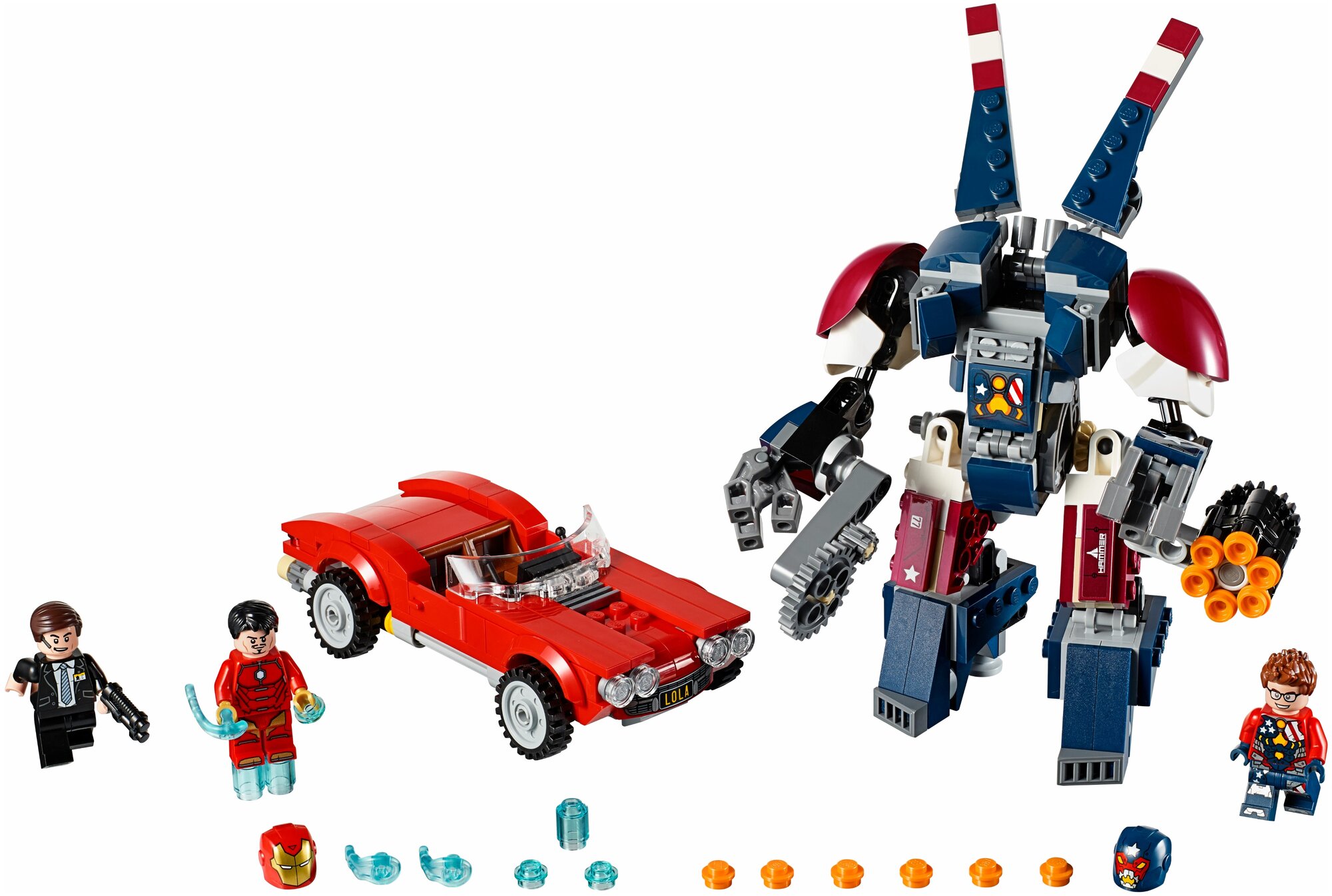 LEGO Super Heroes Железный человек: Стальной Детройт наносит удар - фото №11