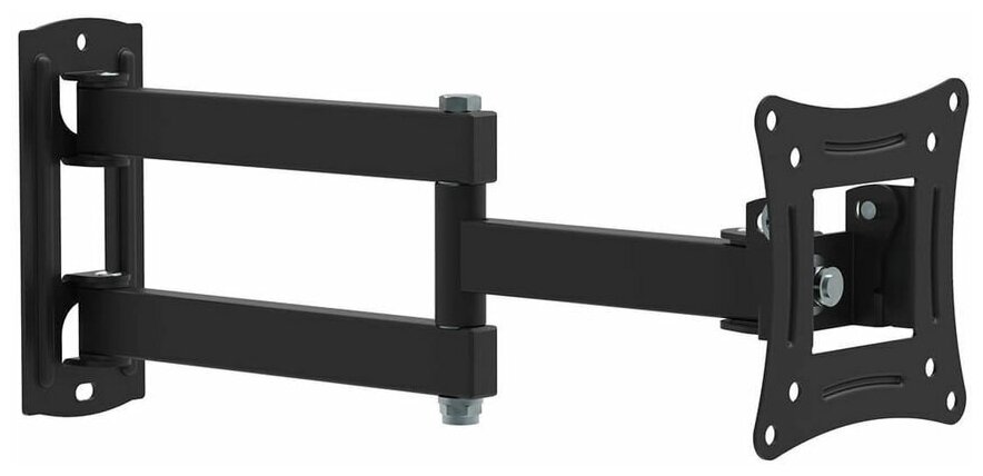 фото Кронштейн SUNWIND 3FS, 15-29", настенный, поворотно-выдвижной и наклонный, черный (SUN-MA71F313)