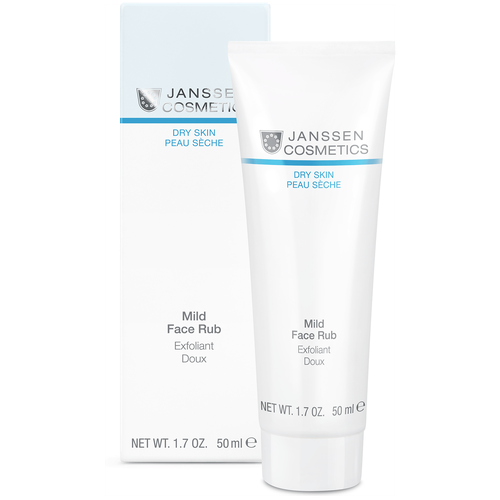 Скраб для лица Janssen Dry Skin 5008 Mild Face Rub мягкий с гранулами жожоба 50 мл