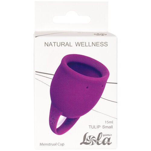 Lola games Менструальная чаша Natural wellness, фиолетовый