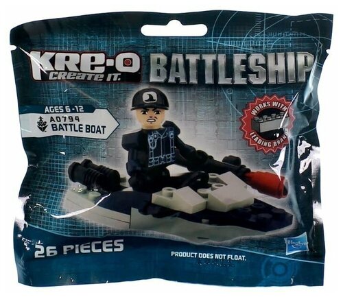 Конструктор Hasbro KRE-O Battleship Боевой катер AO794
