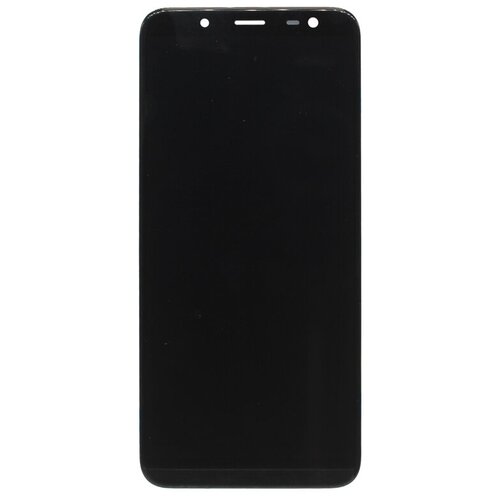 Дисплей для Samsung J600F Galaxy J6 (2018) в сборе с тачскрином (черный) OEM