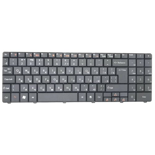 клавиатура для packard bell easynote st85 st86 mt85 tn65 p n mp 07f33su 528 04gnm1kru0008293 Клавиатура для ноутбука Packard Bell LJ65, LJ67, LJ71, TJ65, черная Черный