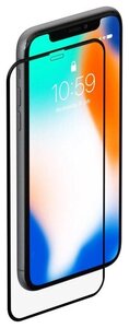 Фото Стекло защитное OKS 2.5D для Apple iPhone 13 Mini (айфон 13 мини), чёрная рамка