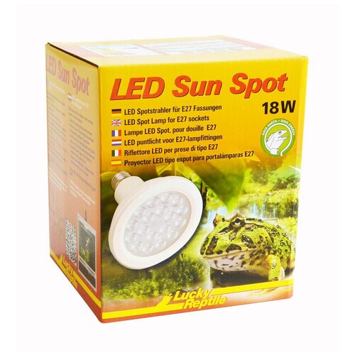 лампа светодиодная lucky reptile led sun spot 18вт германия Лампа светодиодная LUCKY REPTILE LED Sun Spot 18Вт (Германия)