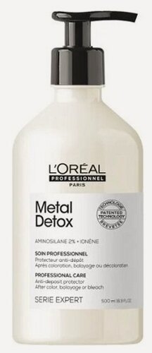Изображение товара Кондиционер для восстановления окрашенных волос L`oreal Professionnel Metal Detox, 500 мл