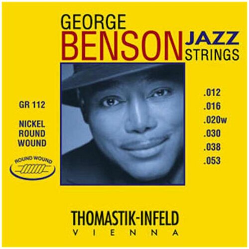 Комплект струн для электрогитары Thomastik George Benson GR112