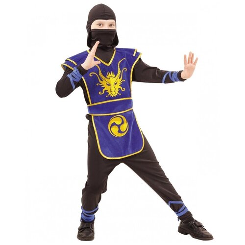 фото Детский костюм "ниндзя" (10080), 146 см. пуговка