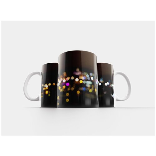 фото Кружка "размытие, монреаль, линия горизонта" 320 мл lotsprints