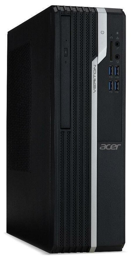 Персональный компьютер ACER Veriton VX2670G для бизнеса Desktop CPU Core i3 i3-10100 3600 МГц 4Гб DDR4 500Гб Intel UHD Graphics встроенная без ОС черный DT.VTFER.03F