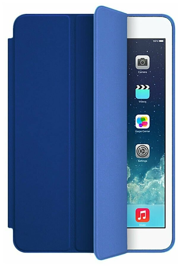 Чехол книжка для iPad Mini / 2 / 3 Smart case синий