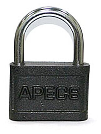 Замок навесной Apecs, PD-03-30, цилиндровый, 3 ключа