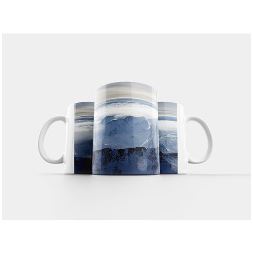 фото Кружка "снег, гора, зима" 320 мл lotsprints