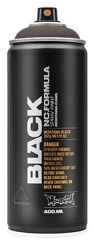 Краска Montana Black, BLK 7080 Ant, матовая, 400 мл - фотография № 1