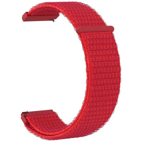 Ремешок нейлоновый GSMIN Woven Nylon 22 для Amazfit Stratos (Красный) ремешок нейлоновый gsmin woven nylon 22 для polar vantage m красно оранжевый