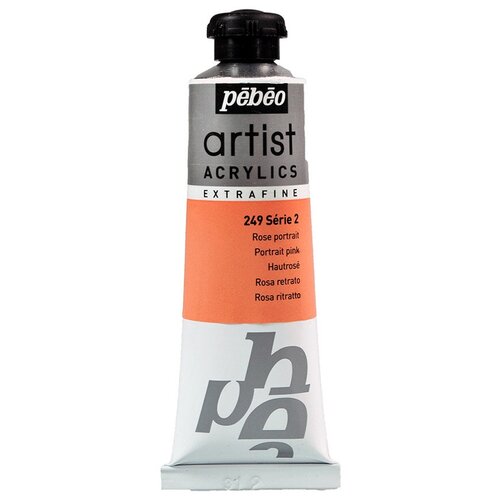 Краска акриловая Pebeo Artist Acrylics extra fine, №2, 37 мл, розовый портретный