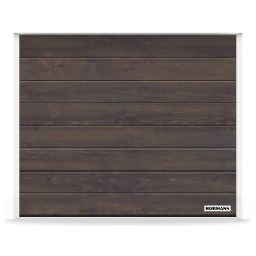 Секционные ворота Hormann Renomatic 42, 3000х2125мм, Ночной дуб, c автоматикой ProLift700
