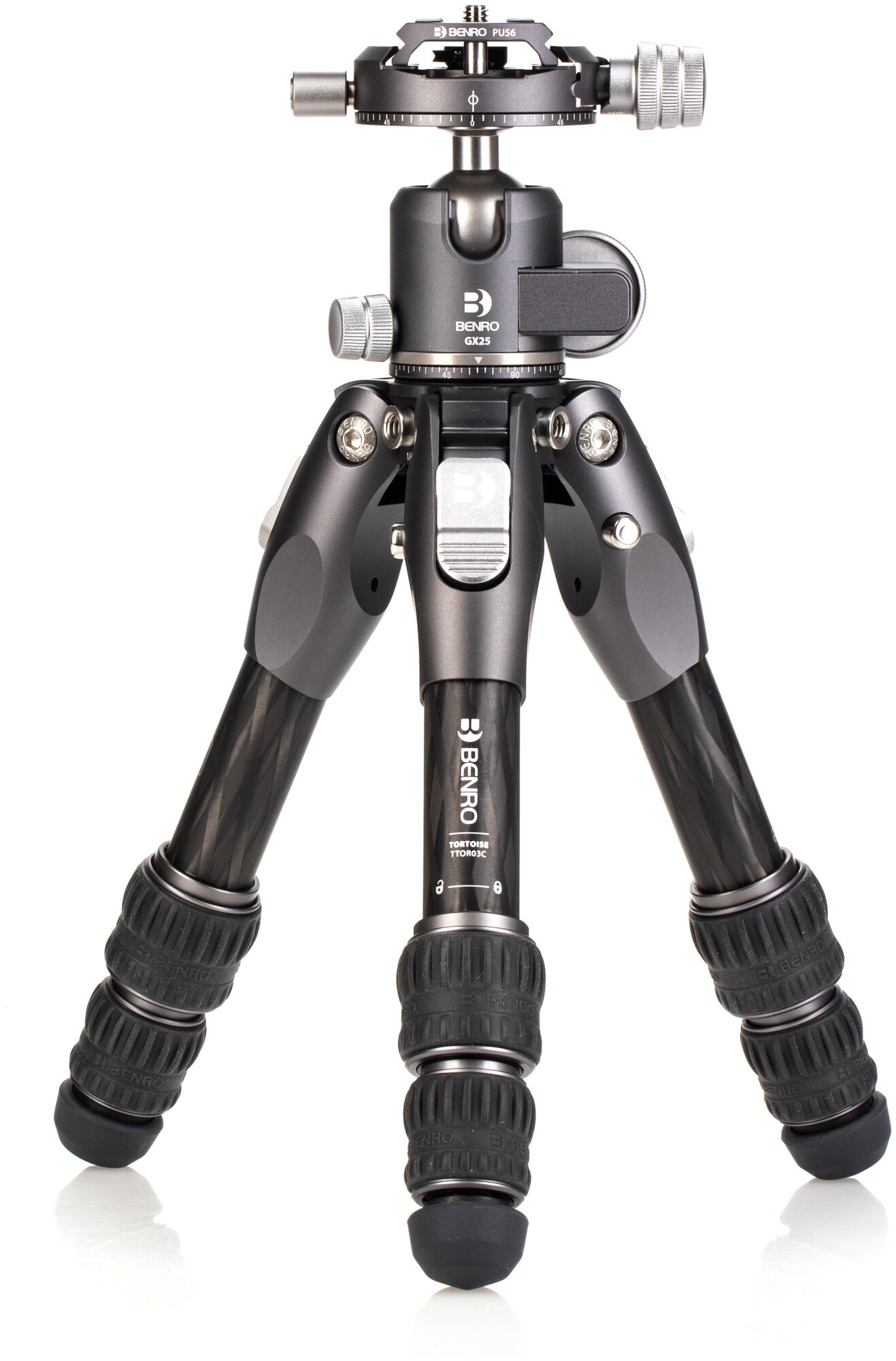 Benro Tortoise TTOR03C+GX25 штатив с шаровой головой серии 0/3 секционный/карбоновый