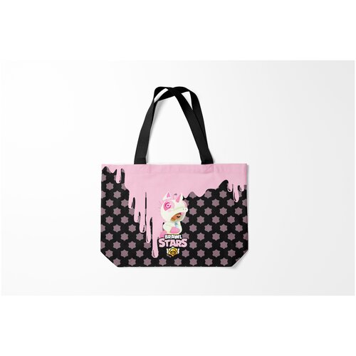 фото Сумка-шоппер / 46х35 см / геймерам / brawl stars unicorn. burnettie