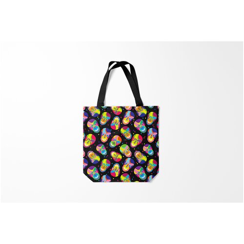 фото Сумка-шоппер / 40х40 см / праздники / другие мексиканские черепа burnettie