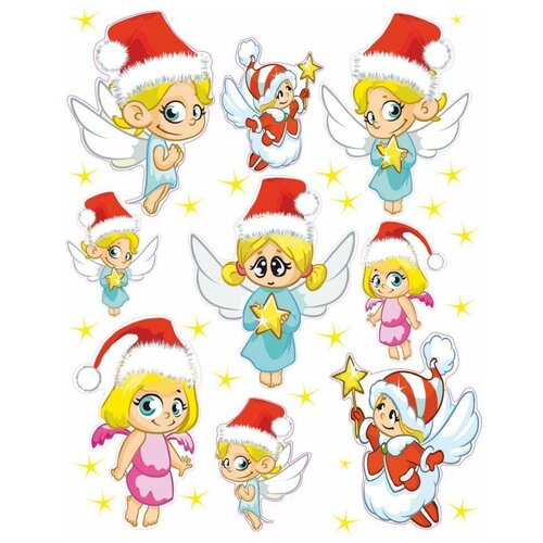 Набор наклеек Ангелы лист 190240 Арт рэйсинг 395₽