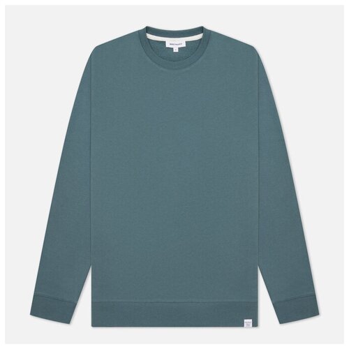 фото Мужская толстовка norse projects vagn classic crew neck голубой , размер xl