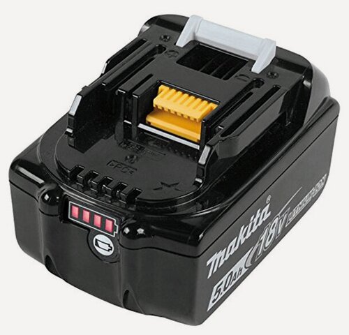 Изображение товара Аккумулятор Makita BL1850B 632G59-7 (18V, 5.0Ач Li-Ion) без упаковки