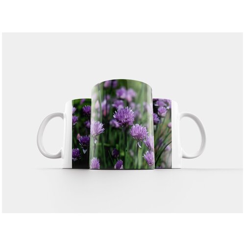 фото Кружка "чеснок, цветок, травы" 320 мл lotsprints